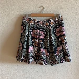 H&M Floral Mini Skirt